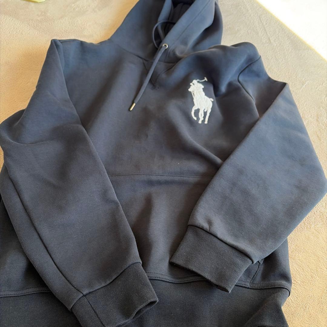 ポロラルフローレン ダークグレー パーカー