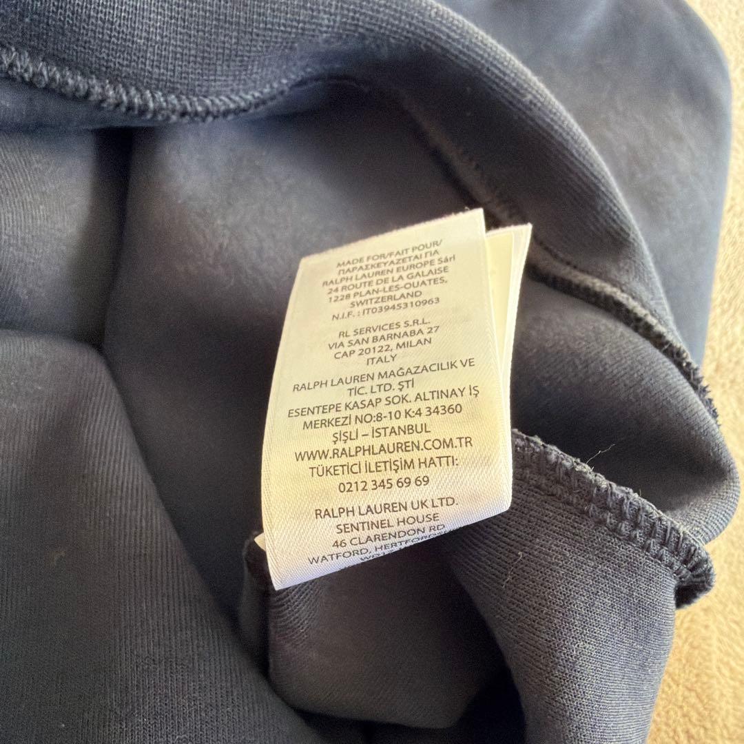 ポロラルフローレン ダークグレー パーカー