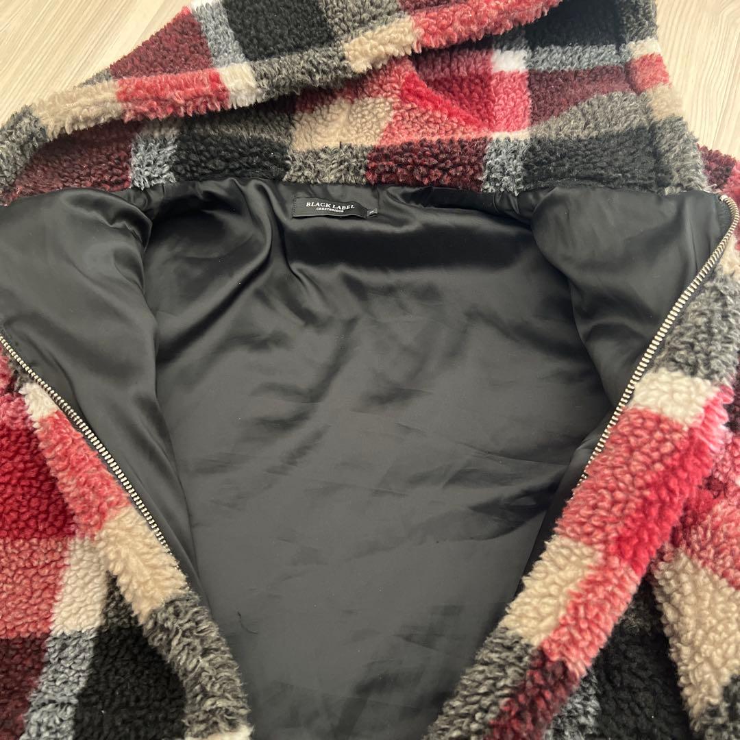 BLACK LABEL CRESTBRIDGEボアパーカー