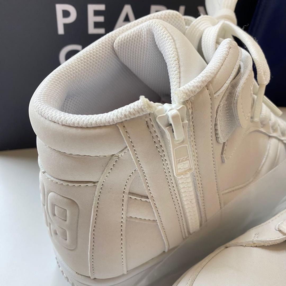 PEARLYGATES 053-1992302 ホワイト ゴルフシューズ 箱あり