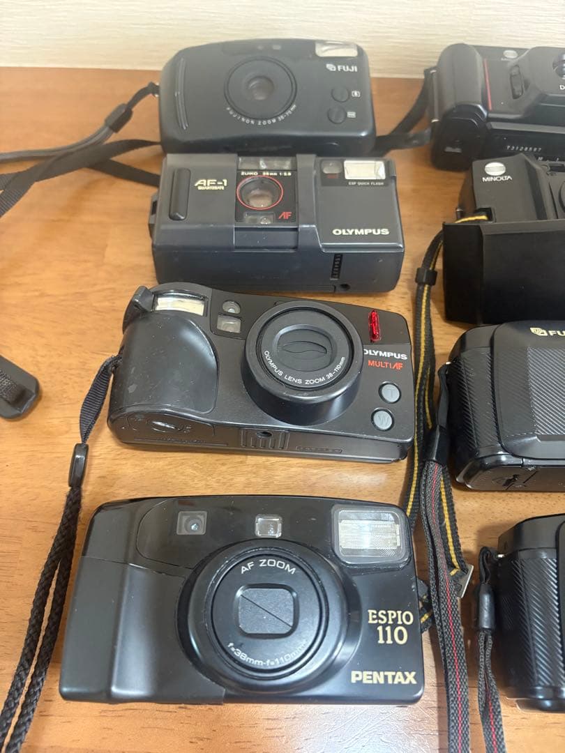 ★動作未確認 フィルムカメラ 10台まとめ売り　canon Olympus など