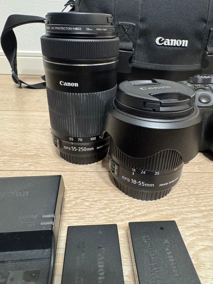 作例あり！Canon 初心者向け一眼レフ豪華5点セット