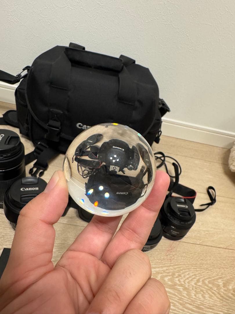 作例あり！Canon 初心者向け一眼レフ豪華5点セット