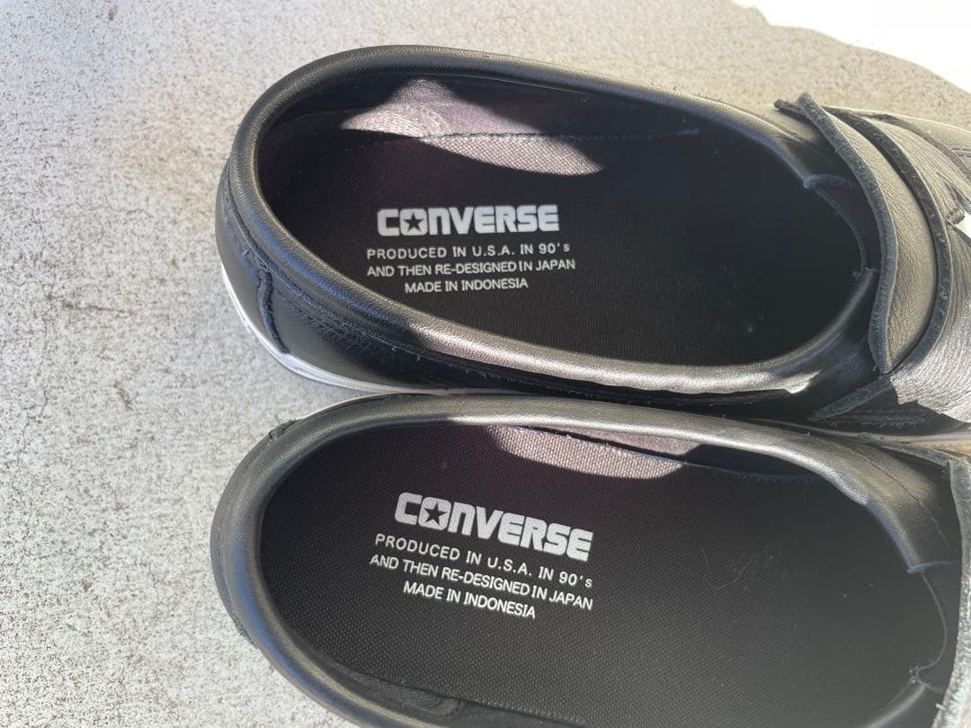 靴 converse addict one star loafer