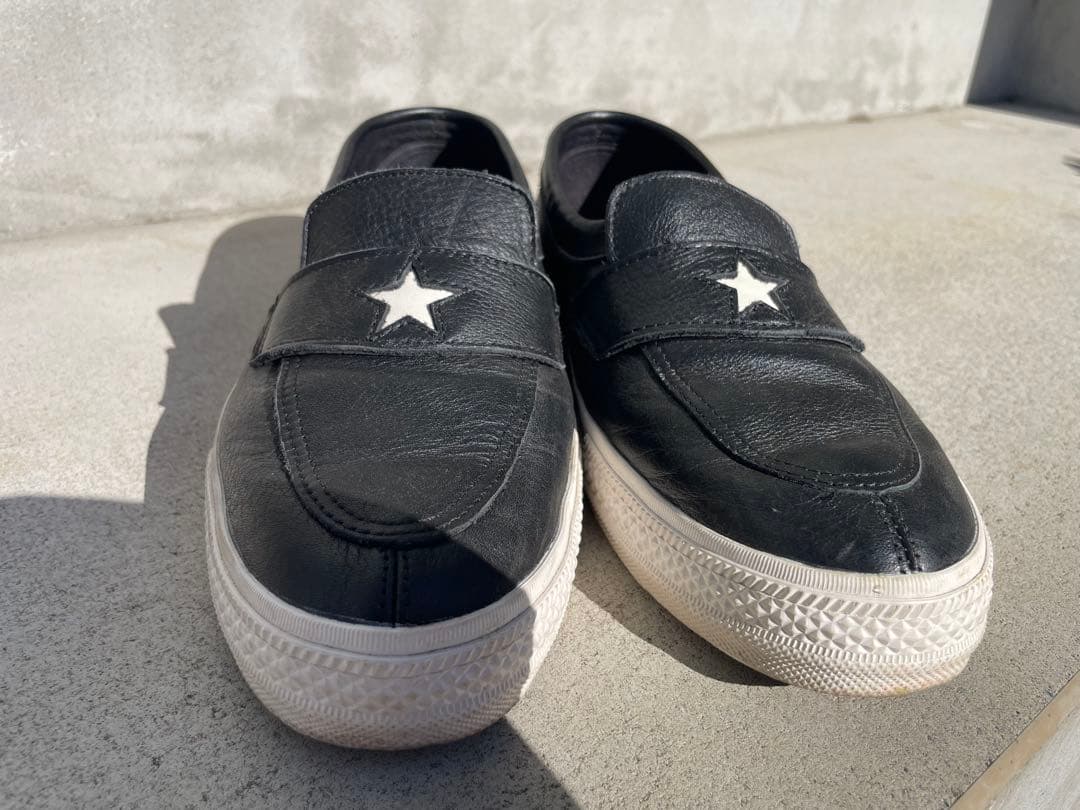 靴 converse addict one star loafer