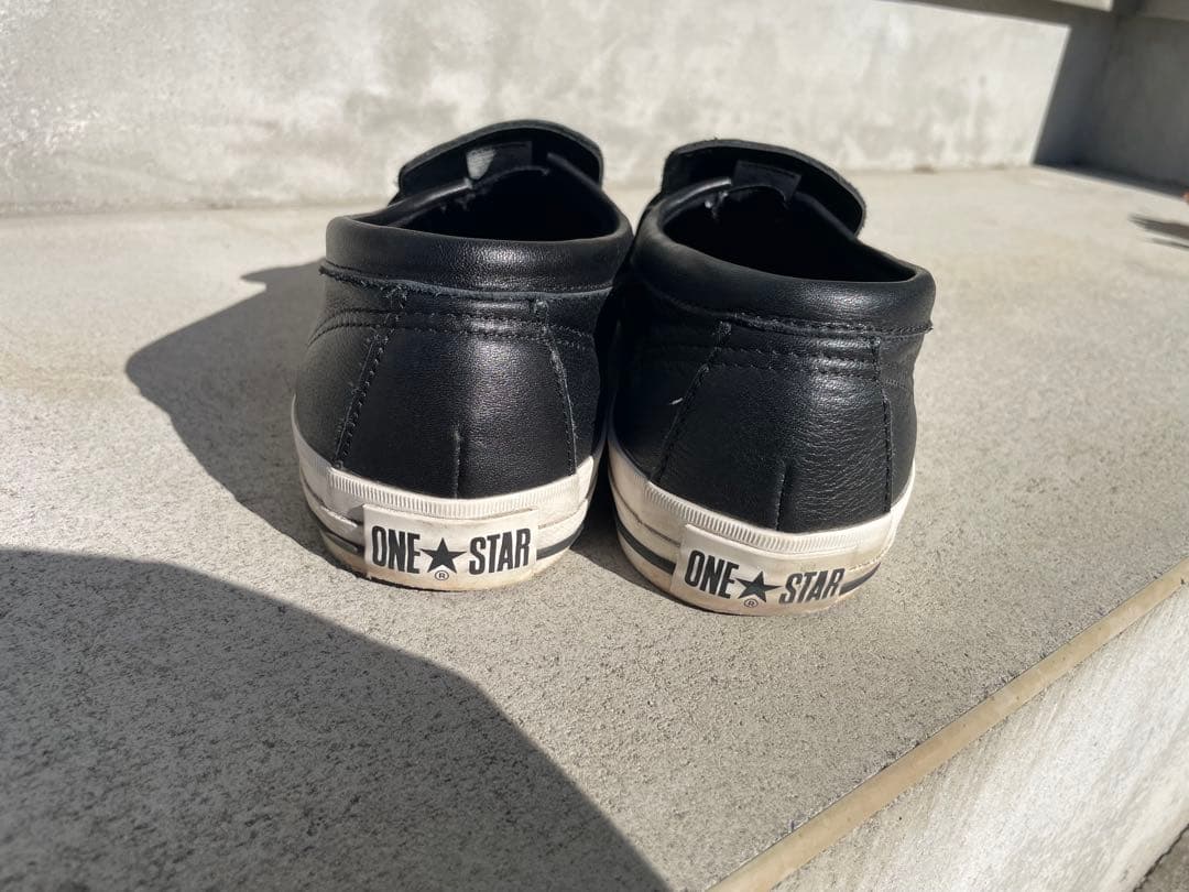 靴 converse addict one star loafer