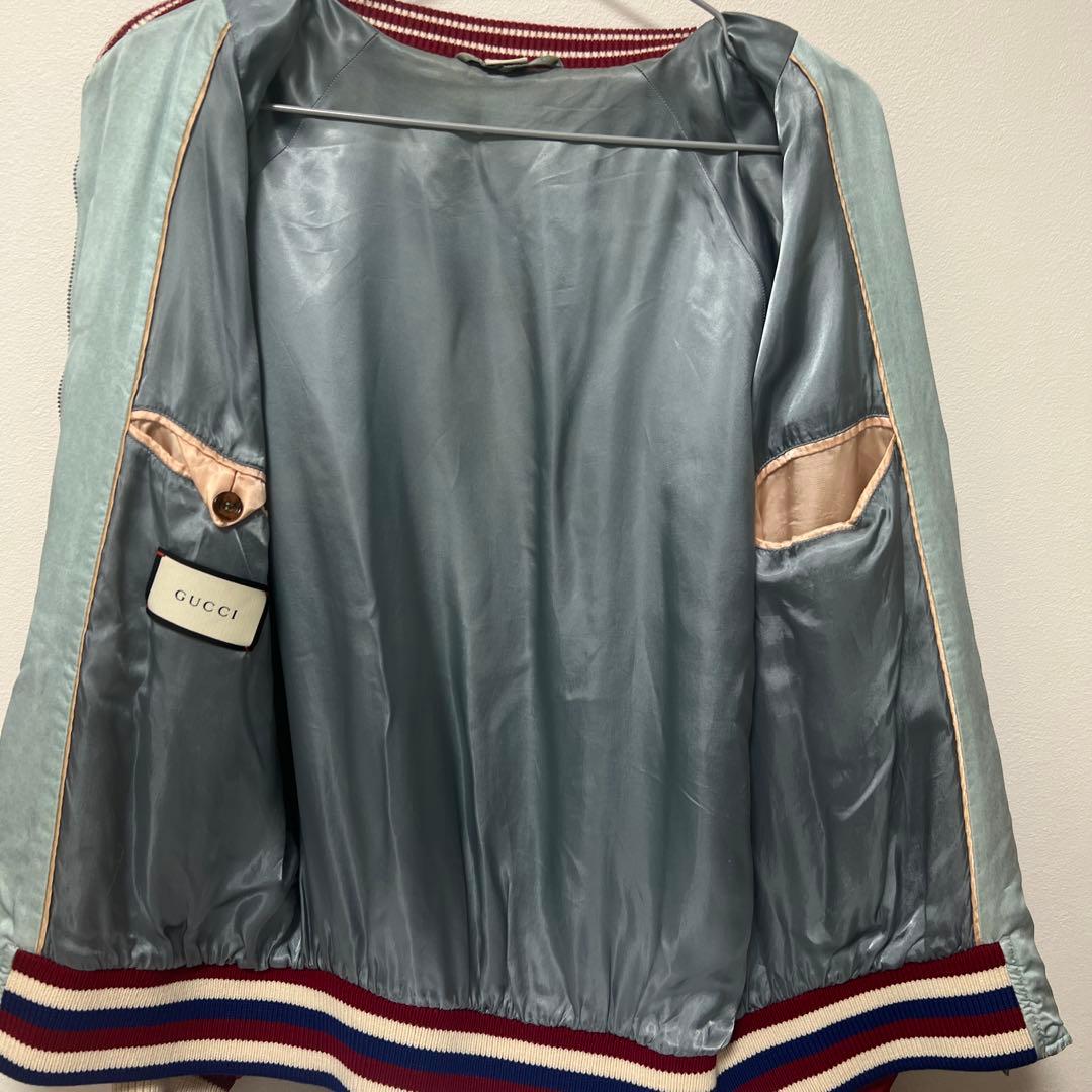 【GUCCI】L'Aveugle ParAmourジップアップボンバージャケット