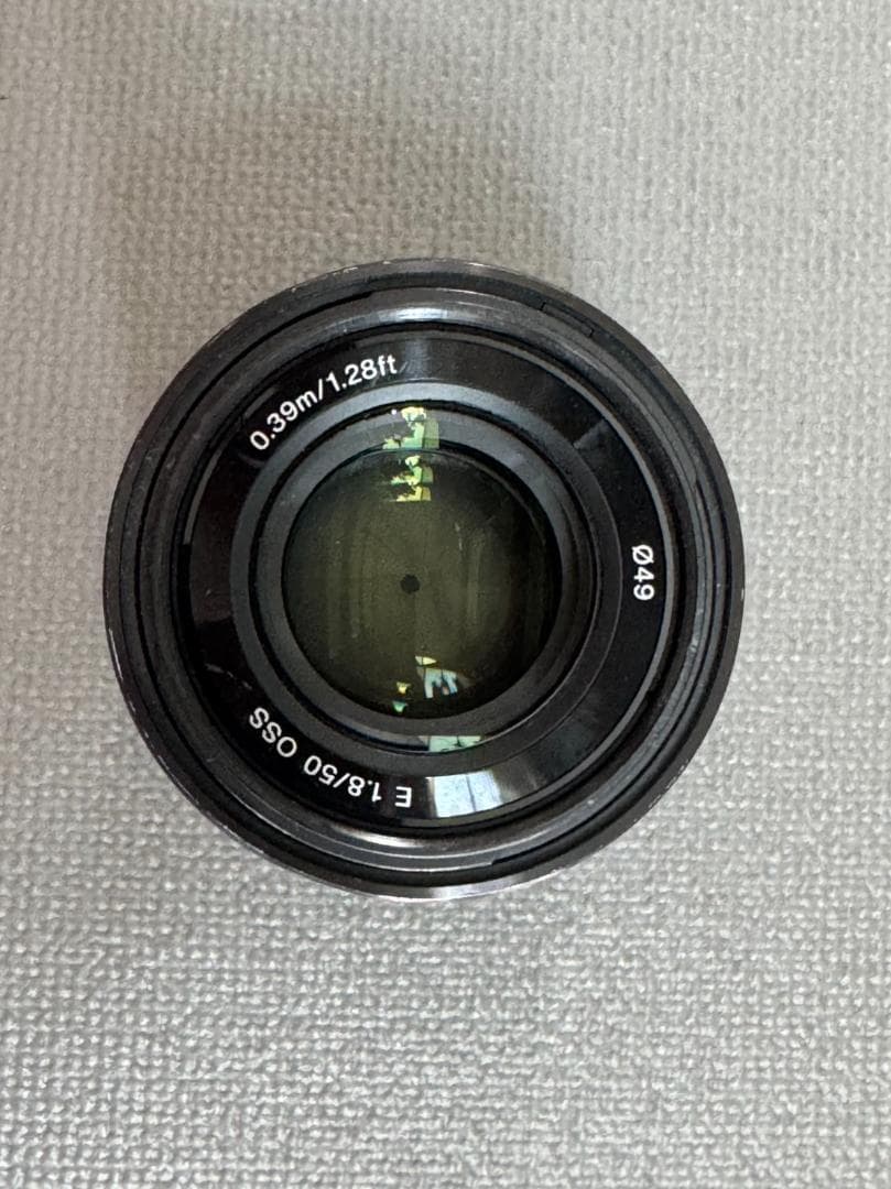 SONY APS-C E 50mm F1.8 OSS SEL50F18 ブラック