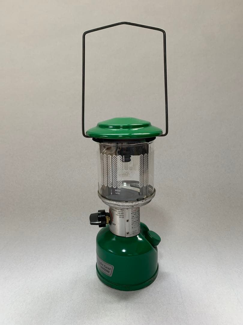 Coleman ガソリンランタン グリーン ケース付き