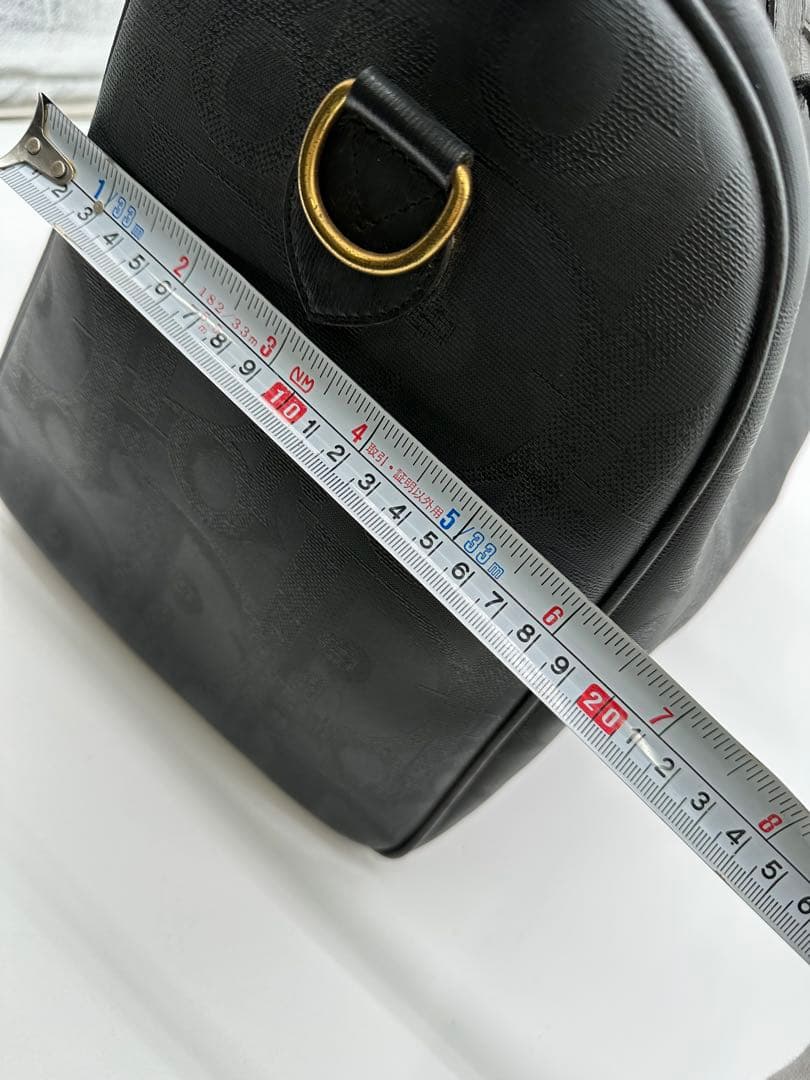 値下げChristian Dior ブラック ボストンバッグ