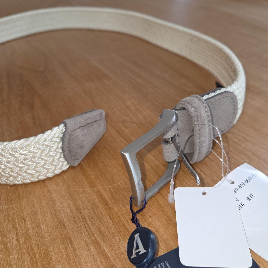 Andersons　ジャーナルスタンダード ラバーメッシュベルト90