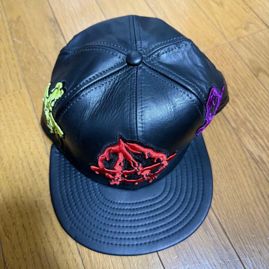 new era jeremy scott レザー キャップ 新品タグ付き