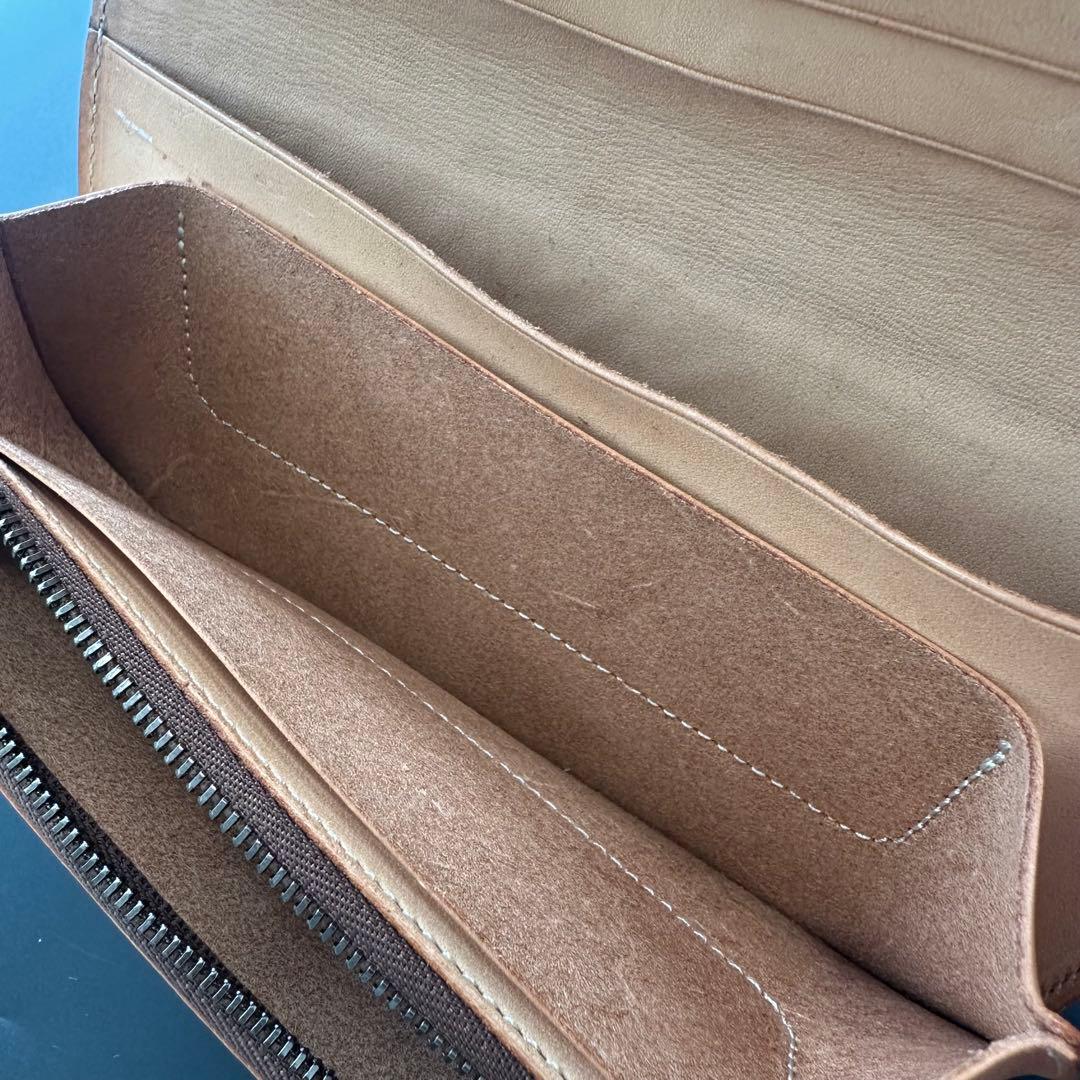 FUNNY 窪田クラフト ターコイズ カービングウォレット