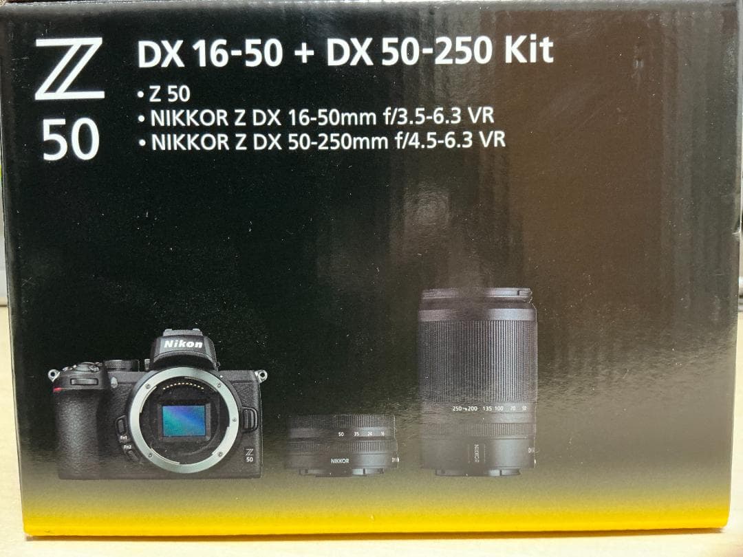 【中古】Nikon ニコン Z50 ダブルズームキット 元箱付き・バッテリー2個