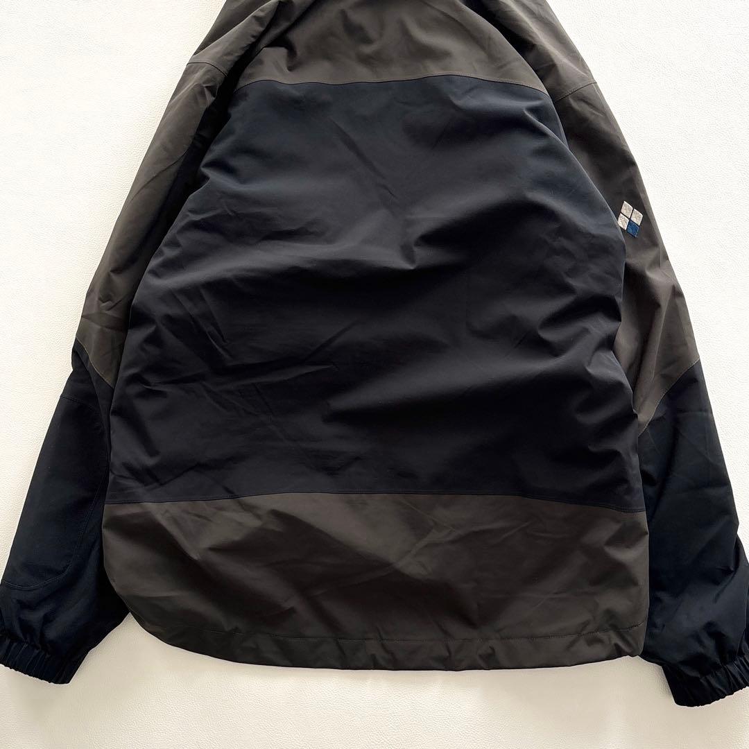 02229 モンベル　シャルモパーカ　スキーウェア　ダウンジャケット グレー