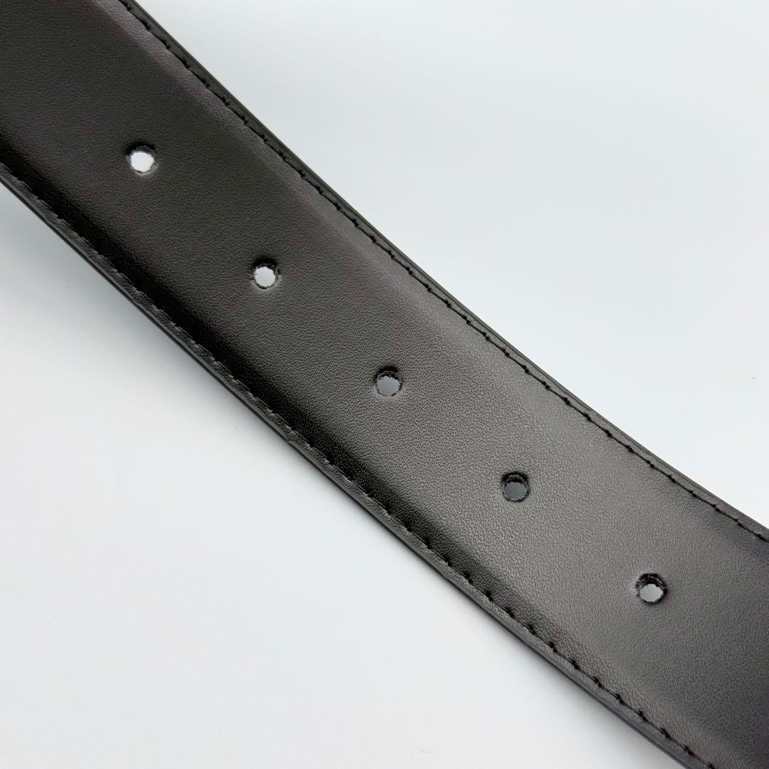 ✨美品✨グッチ ベルト GGバックル 新品ベルト 男女兼用 ゴールドシルバー金具