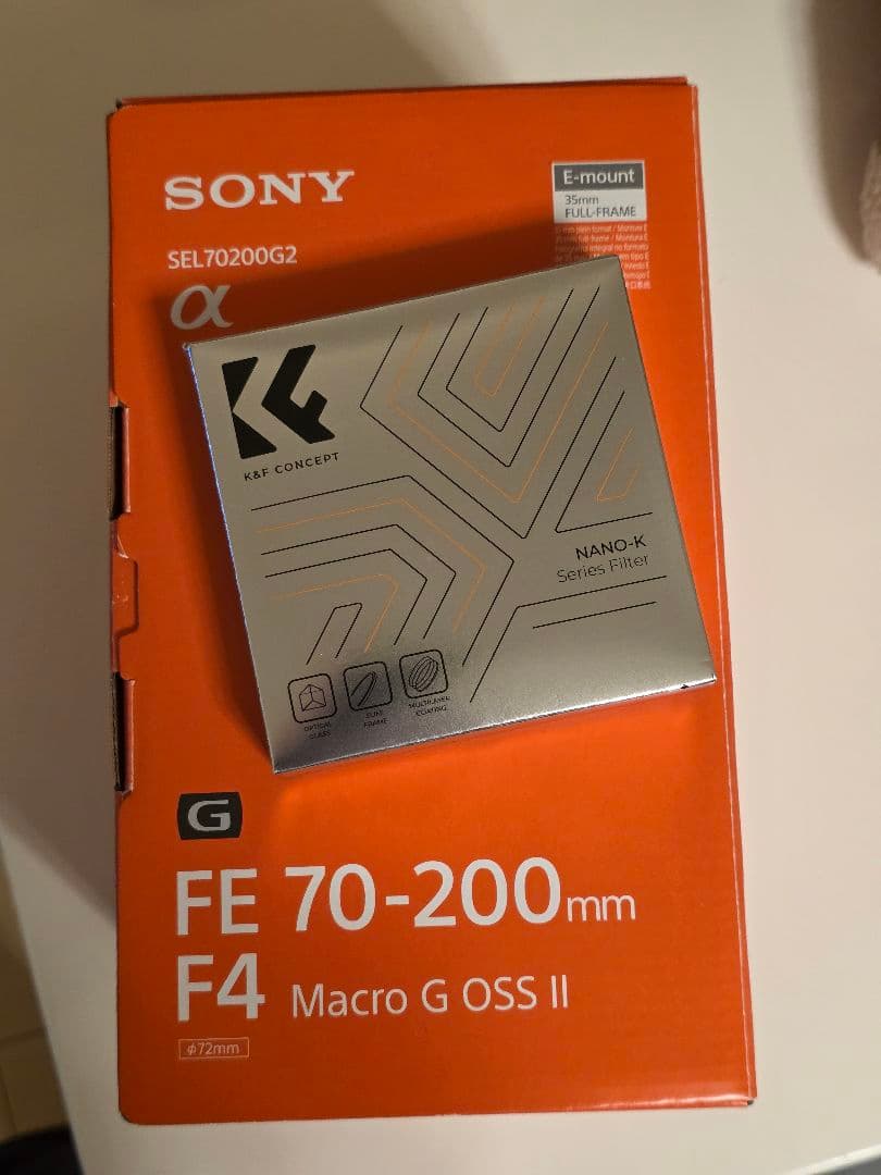 美品　SONY FE 70-200mm F4 Macro G OSS II