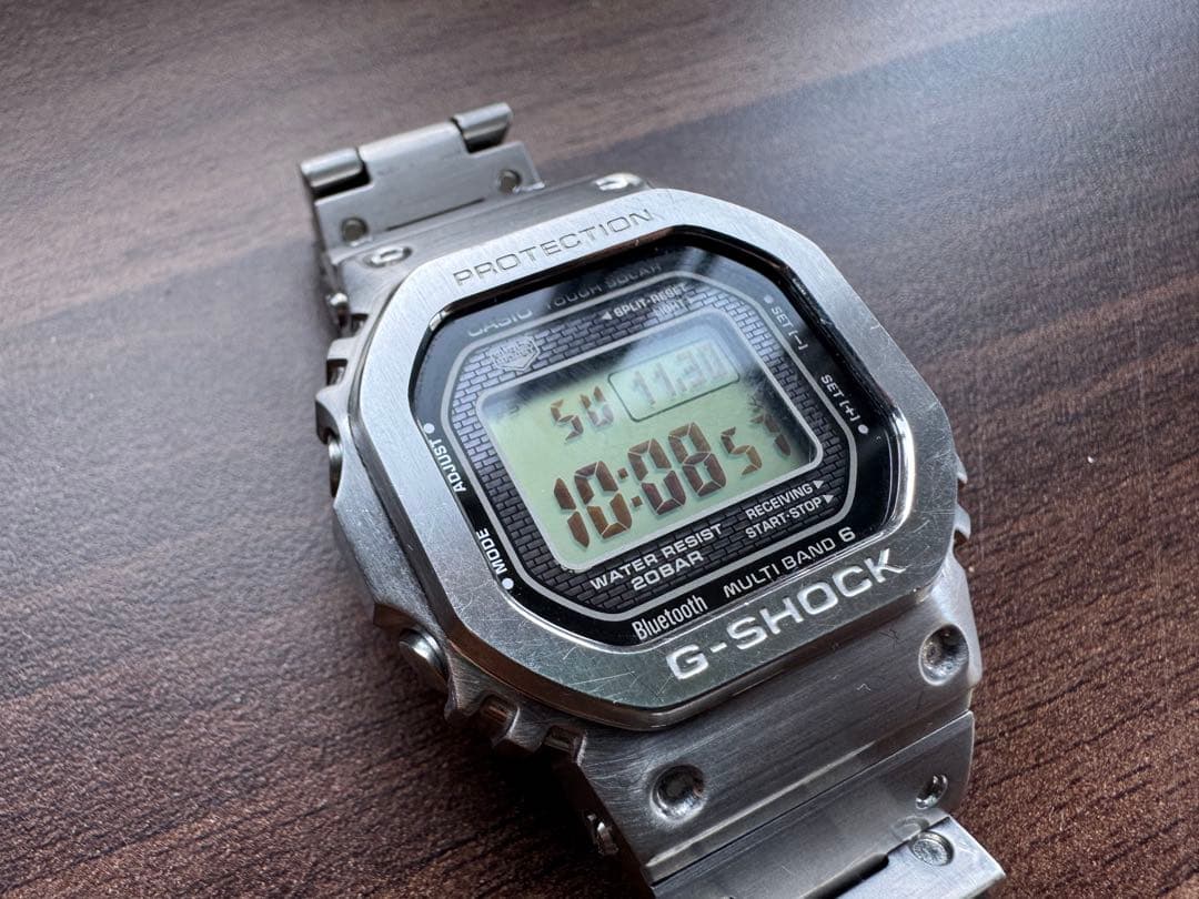 CASIO G-SHOCK GMW-B5000D-1JF フルメタル　マット加工