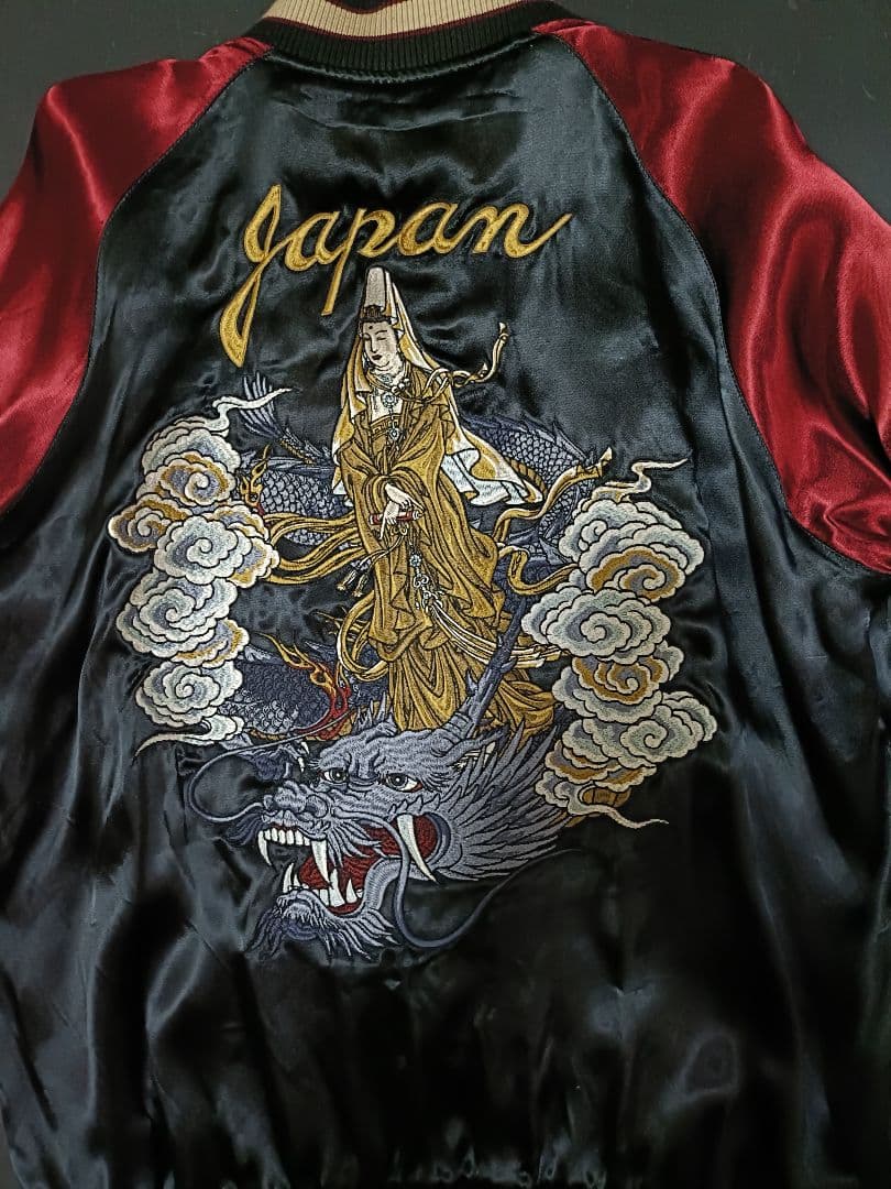 [極美品] クローズ x WORST スカジャン L レーヨン100%