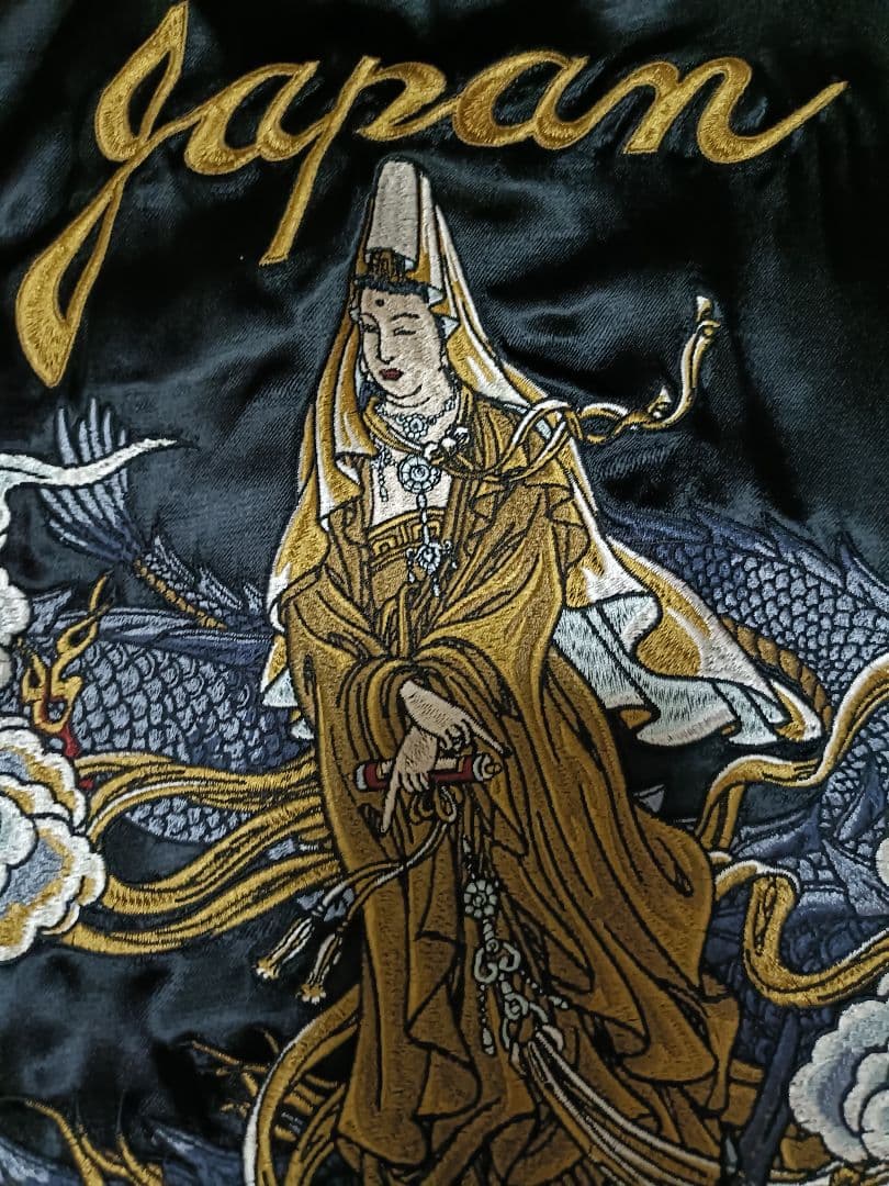 [極美品] クローズ x WORST スカジャン L レーヨン100%