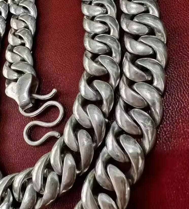 S925刻印 喜平ネックレス 約177g 重量級 ヴィンテージ メンズ　3