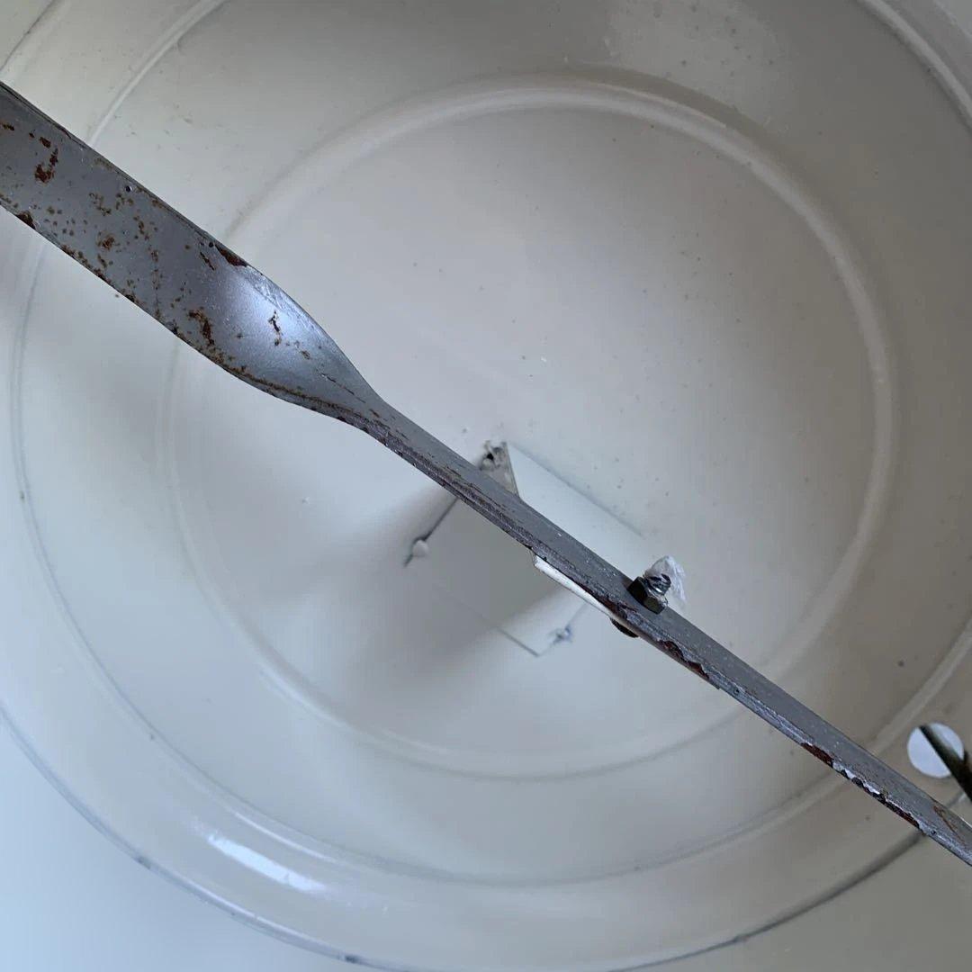 【未使用】【レトロ】マツヨシ　足踏汚物投入器　ペダル式　ゴミ箱　汚物缶