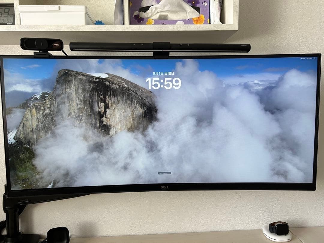 【Dell】P3421W 34インチワイド 曲面モニタ－