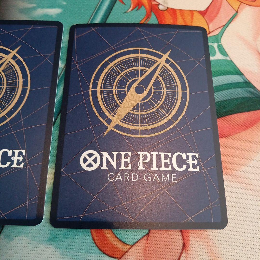 ワンピースカード　来い…!!!おれ達が相手をしてやる!!! 　パラレル　2枚