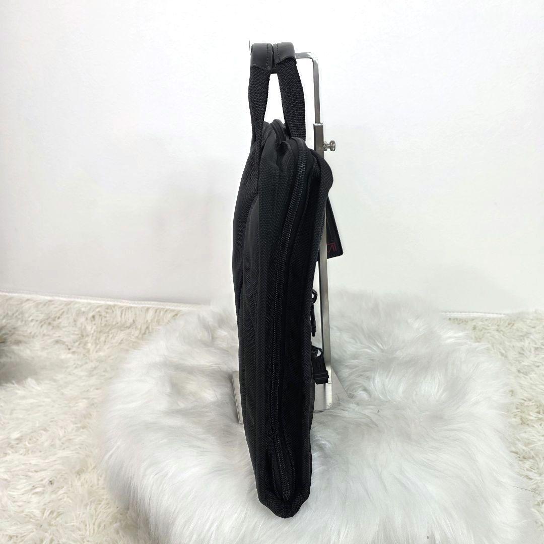 TUMI トゥミ　ナイロン　革　ハンドル　ブラック ビジネス　ハンド バッグ