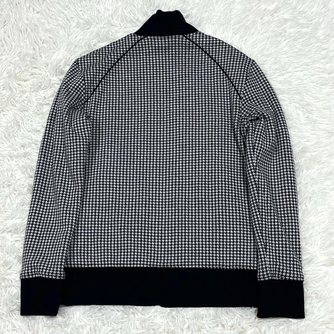 美品✨バーバリーブラックレーベル リバーシブルブルゾン 千鳥格子 ブラック M