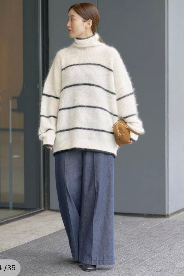 新品IENAモヘアニット