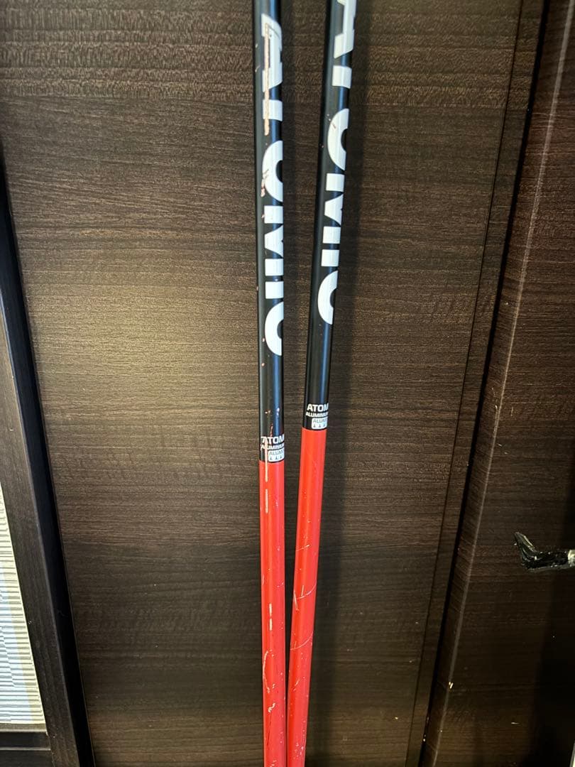 ATOMIC 【140cm 】スキー板【美品】ATOMICポール　ブーツセット