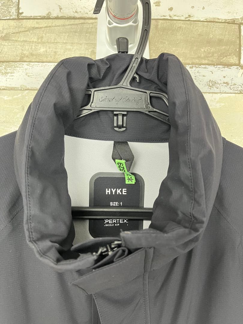 【美品】24FW HYKE PERTEX SHELL JACKET サイズ1