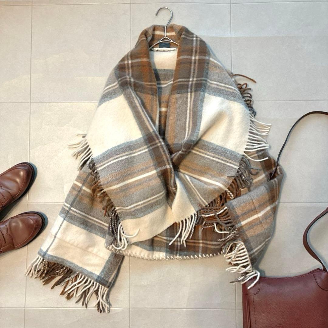 アレキサンダーマックイーン♡ウール チェック ジャケット イタリア製 ゆったり