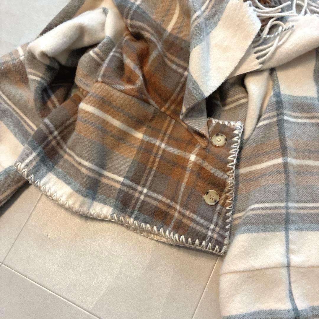 アレキサンダーマックイーン♡ウール チェック ジャケット イタリア製 ゆったり