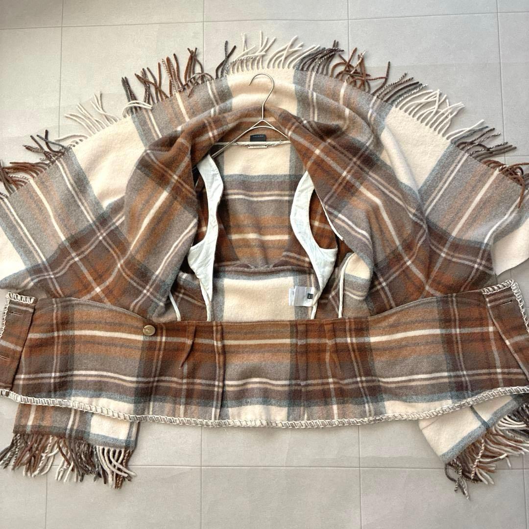 アレキサンダーマックイーン♡ウール チェック ジャケット イタリア製 ゆったり