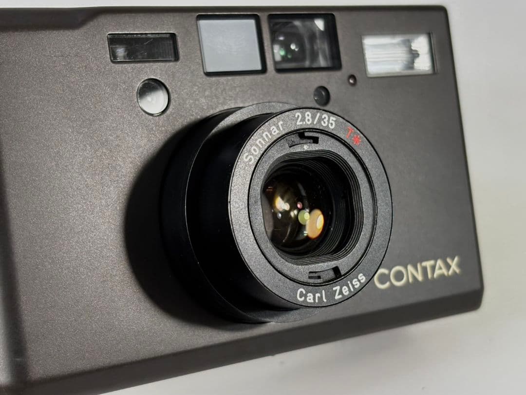 【動作確認済】元箱付 CONTAX T3 BLACK Sonnar 35/2.8