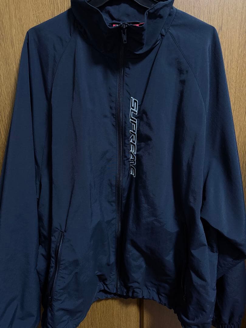 SUPREME Contrast Zip Track Jacket ブラック