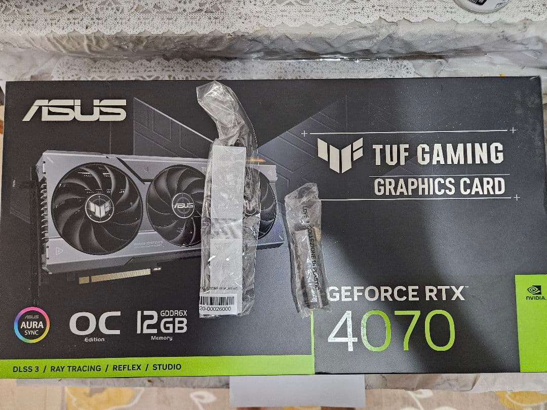 グラフィックボード・グラボ・ビデオカード ASUS TUF Gaming GeForce RTX 4070 OC 12GB