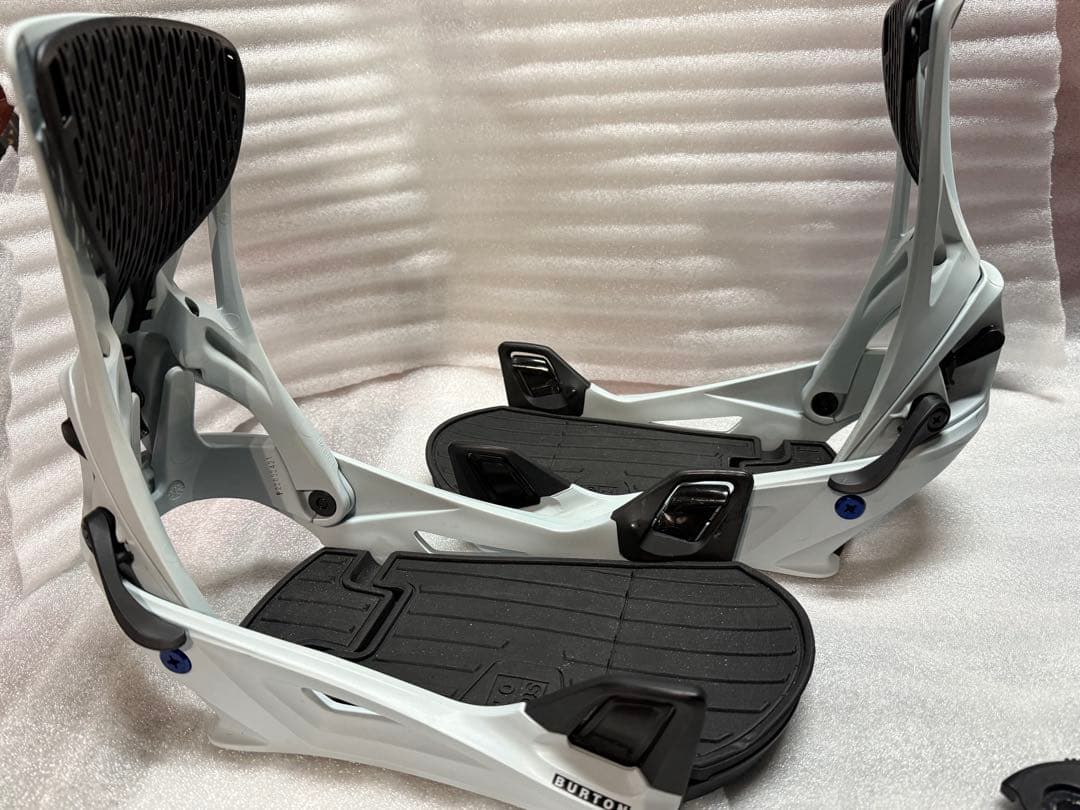 Burton Genesis step on Lサイズ　ビンディング ホワイト