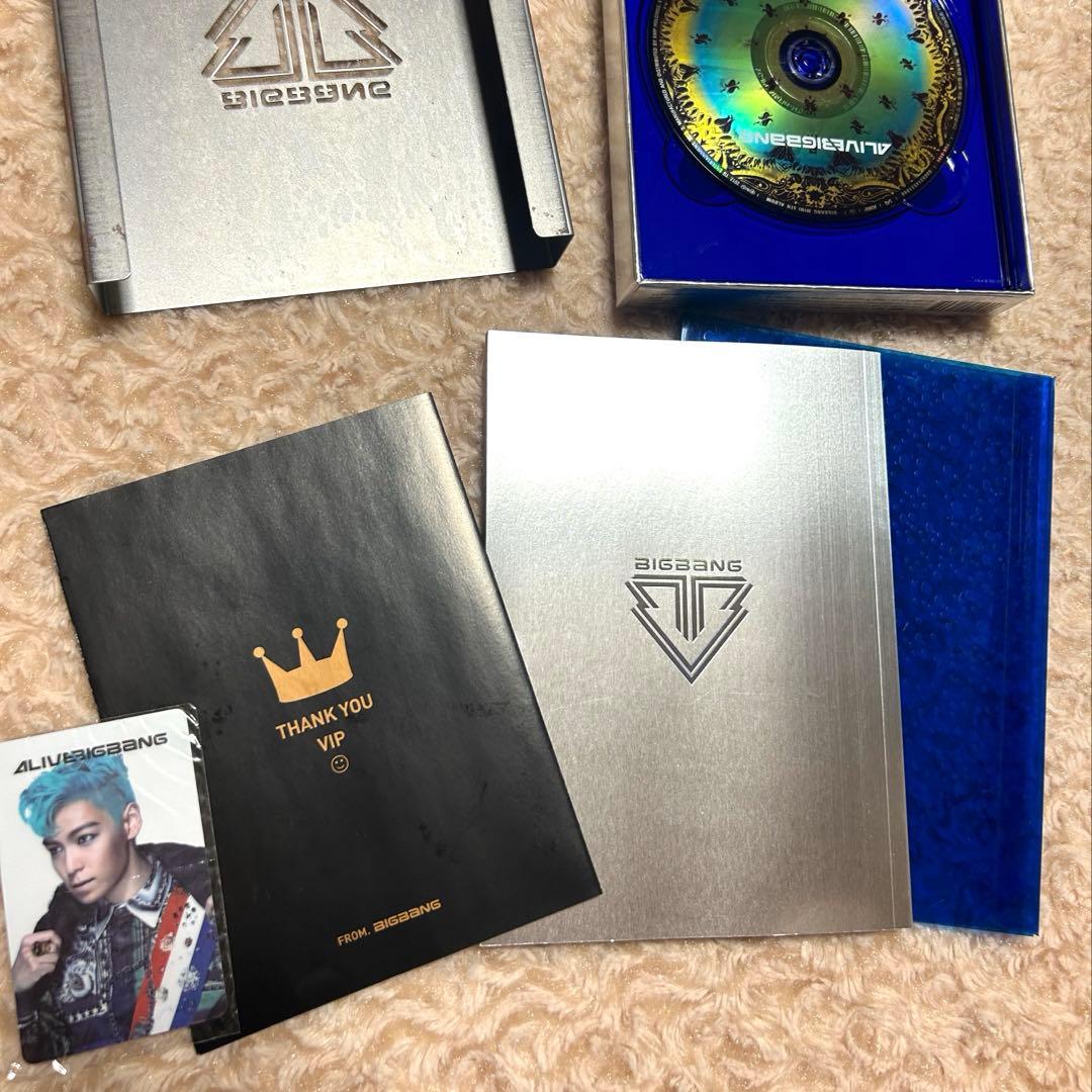 【レア•廃盤品】ALIVE BIGBANG TOP ver. 韓国版　メタリック