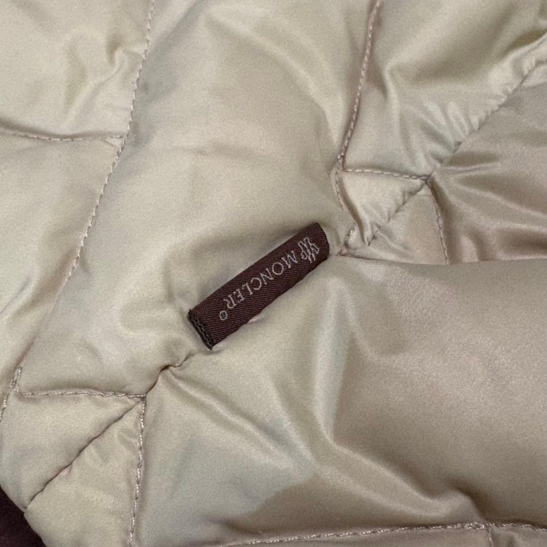 MONCLER モンクレール アイボリー ダウンジャケット サイズ0