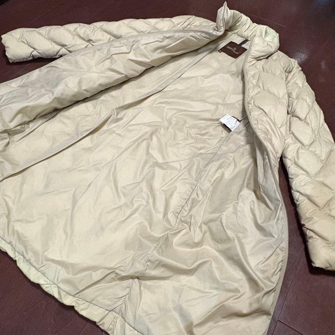 MONCLER モンクレール アイボリー ダウンジャケット サイズ0