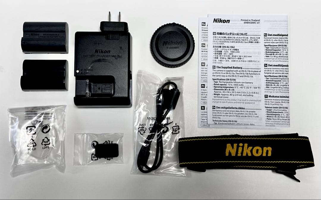 点検クリーニング済 Nikon D7500 一眼レフ バッテリー2個付 カメラ