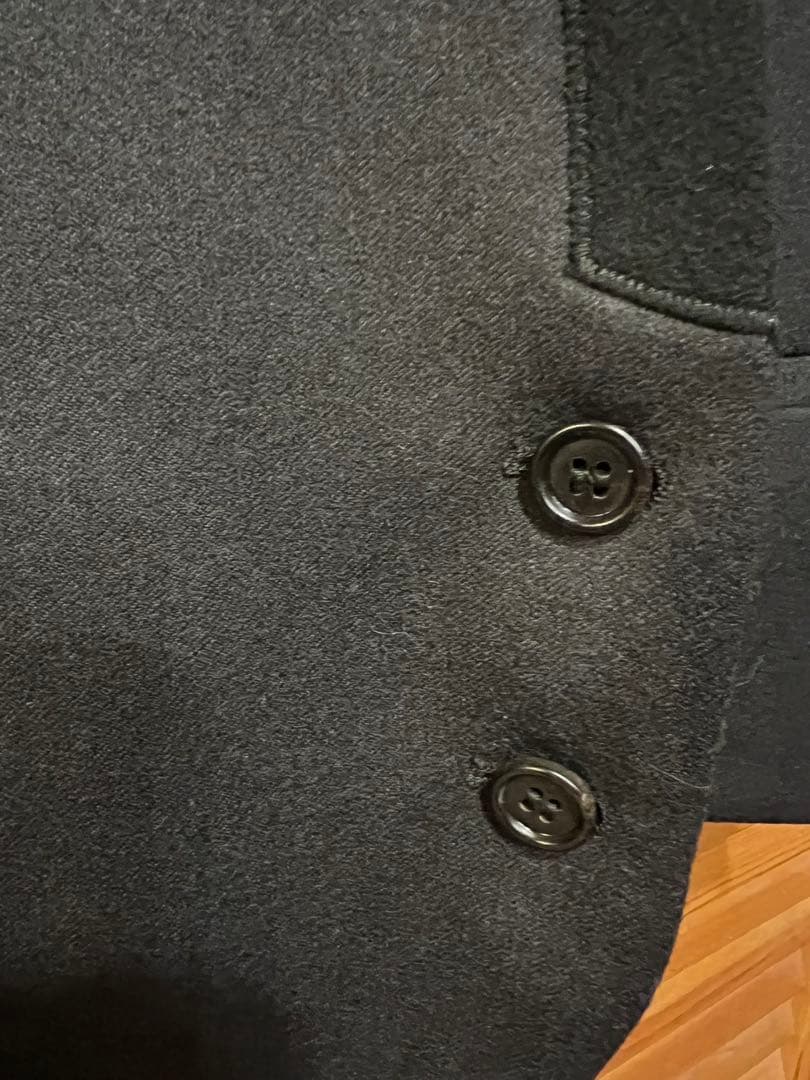 ディオールオム ジレ ベスト ブラック　46カシミア混