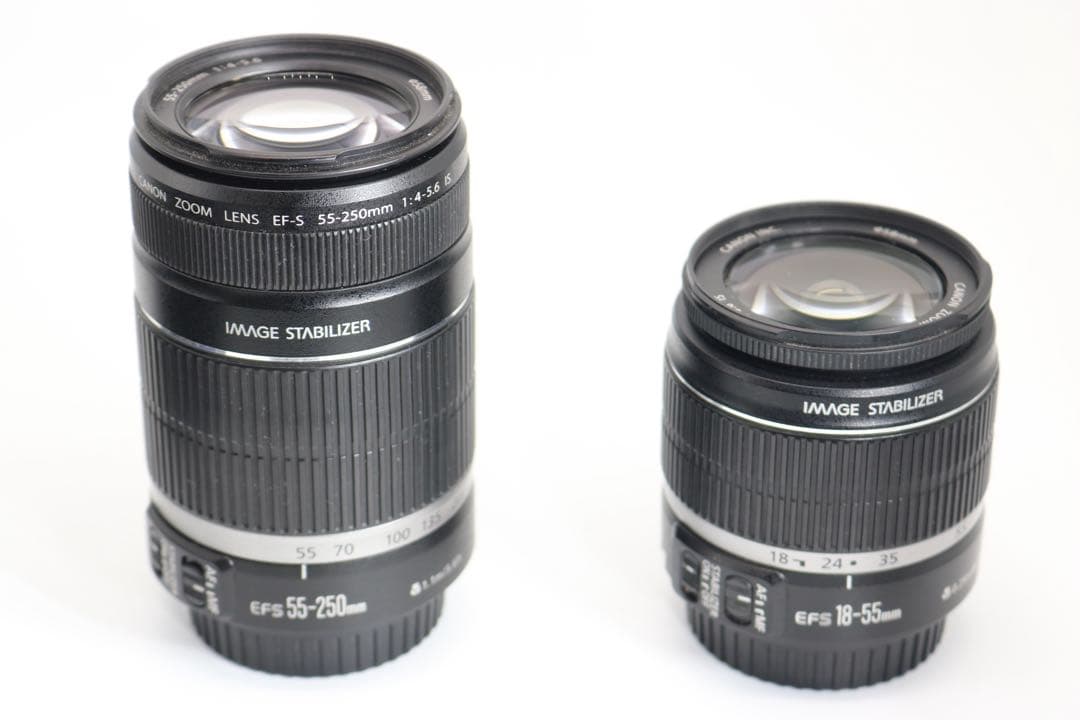 ボディ新品級 【Canon EOS 50D ダブルレンズセット】 安心保証あり