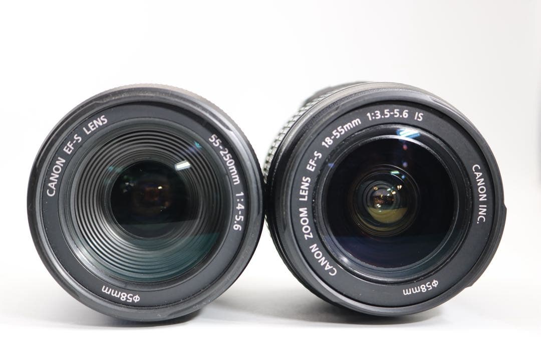 ボディ新品級 【Canon EOS 50D ダブルレンズセット】 安心保証あり