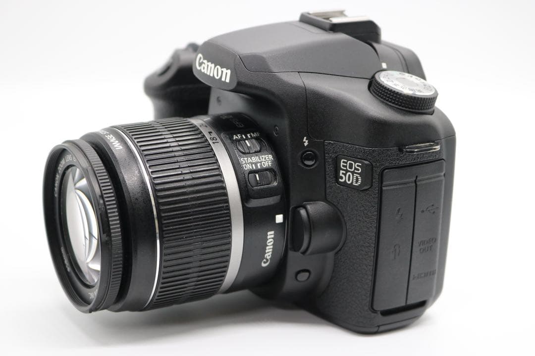 ボディ新品級 【Canon EOS 50D ダブルレンズセット】 安心保証あり