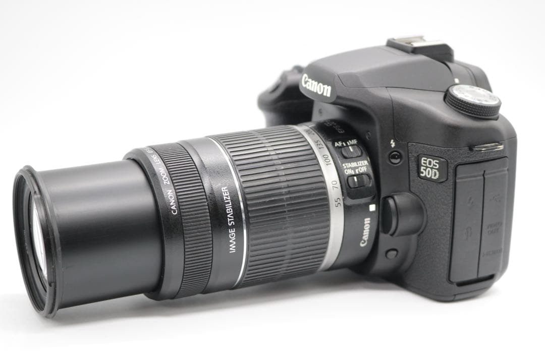ボディ新品級 【Canon EOS 50D ダブルレンズセット】 安心保証あり