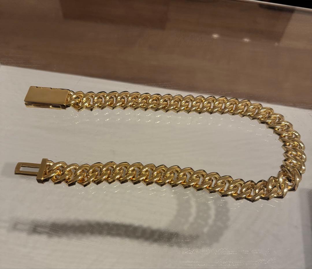 アクセサリー Iced Out Miami Cuban Chain Necklace